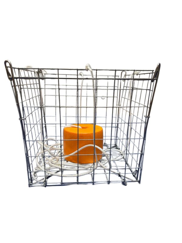 Deluxe Little Foot Galvanized Crab Trap