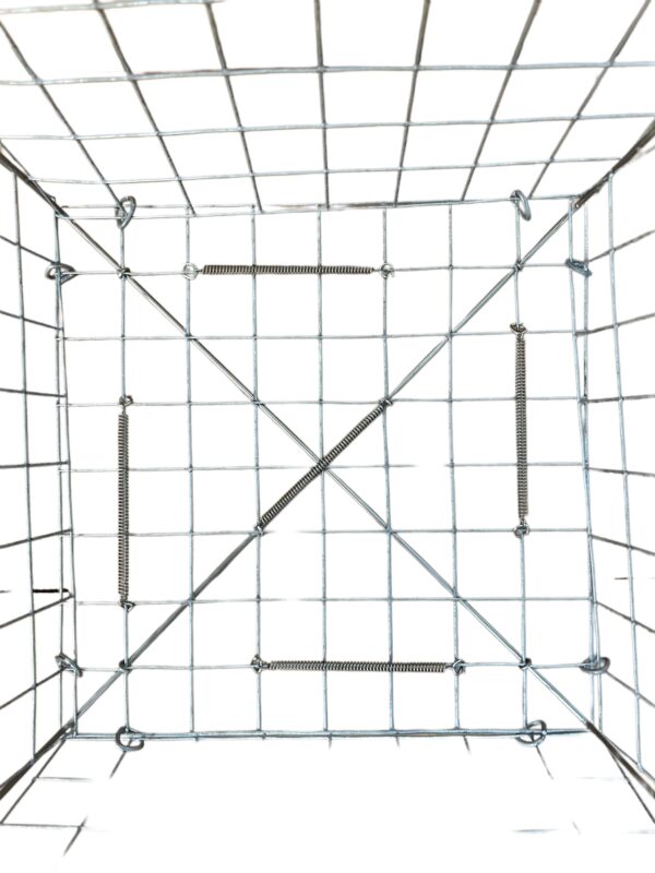 Deluxe Big Foot Galvanized Crab Trap - Image 2