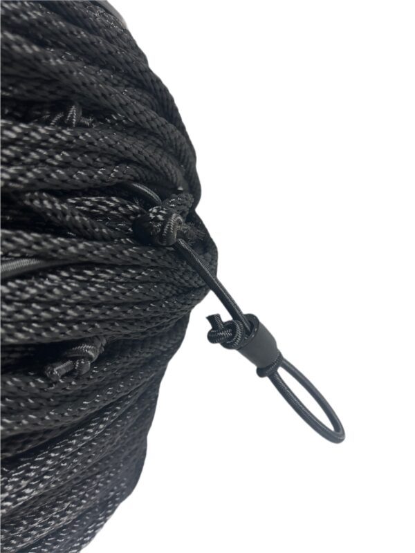 #8 Solid Braid Stealth Trotline 1200' with 3/16" Snoods 4' Spacing - Image 2