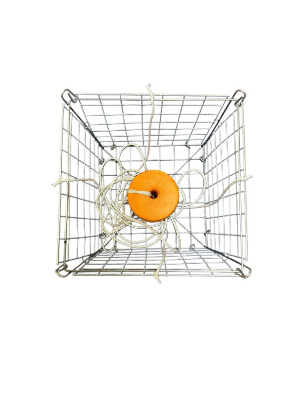 Deluxe Little Foot Galvanized Crab Trap - Image 2
